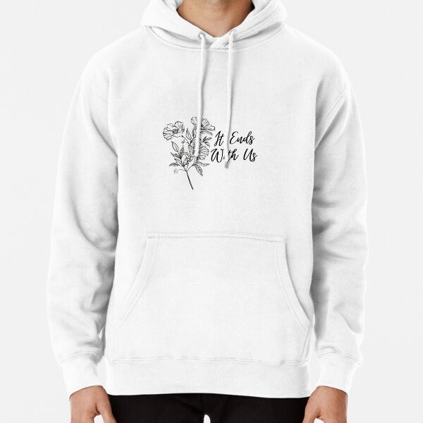 It Ends With Us Hoodie Flower Colleen Hoover Merch Best Gifts For Fans