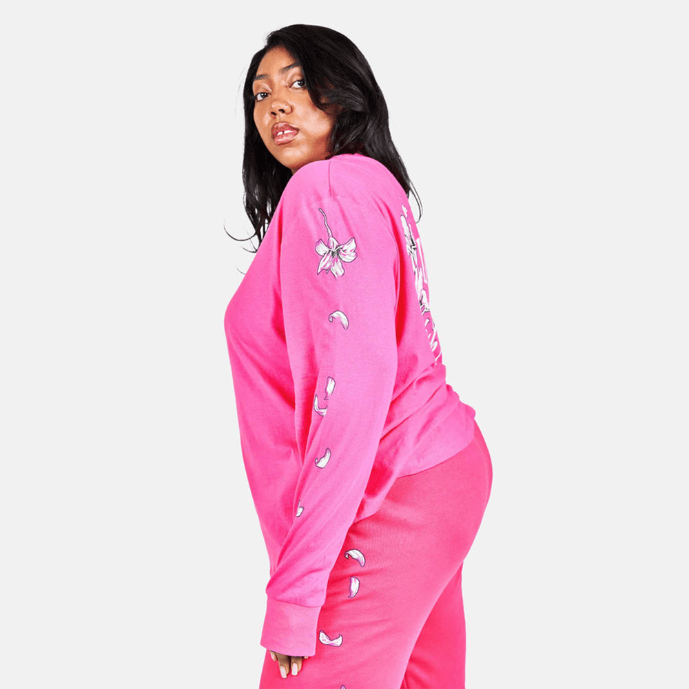 It Ends With Us Merch Fall In Love With Me Colleen Hoover Lace Up V-Neck Shirt Long Sleeve Women's