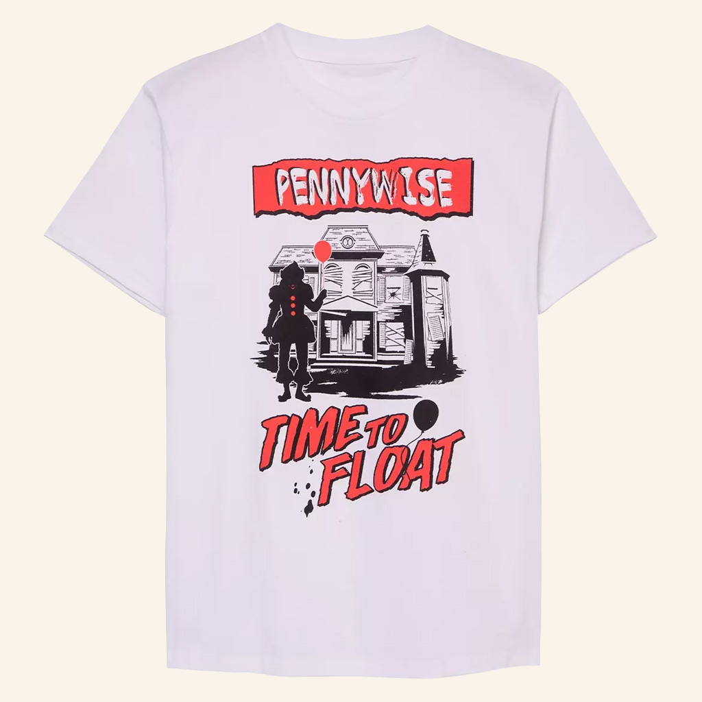 It Welcome To Derry Merch IT Pennywise Time To Float T-Shirt Gift Ideas For Dad
