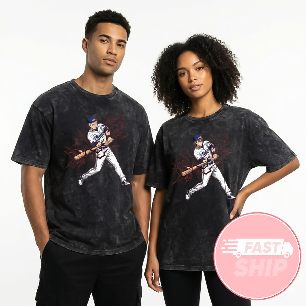 Itadori Yuji Jujutsu Kaisen Theme Night 2026 X Texas Rangers Collab Flash Home Run T-Shirt