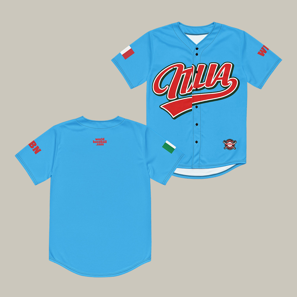 Italia 2026 World Baseball Classic Jersey World Baseball Merch Gift Idea For Game Day
