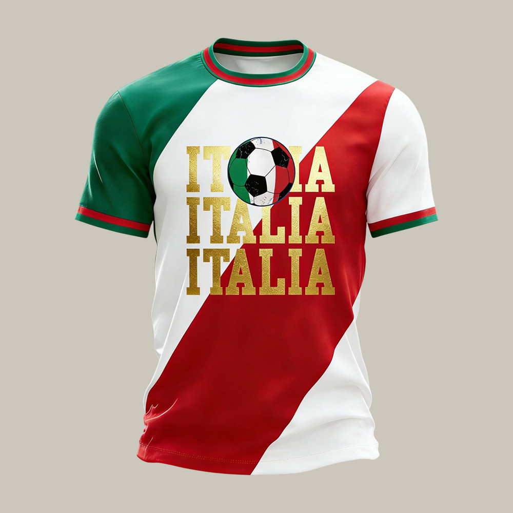 Italia FIFA World Cup 2026 T-Shirt World Cup 2026 Shirt Soccer Fan Gift For Dad In Law