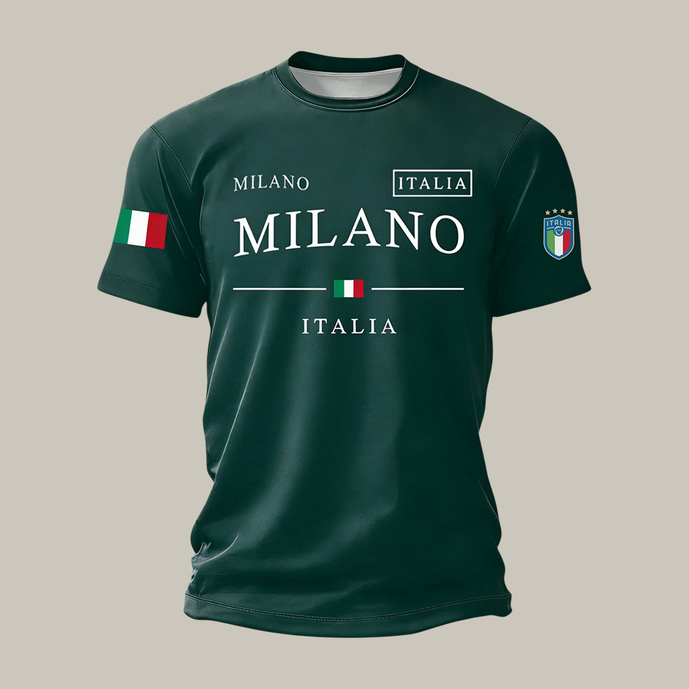 Italia Milano 2026 World Cup T-Shirt FIFA Club World Cup Bracket Merch Soccer Lover Gift