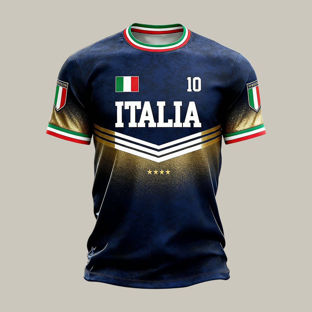 Italia World Cup 2026 Soccer T-Shirt FIFA World Cup 2026 Merch Soccer Lover Present
