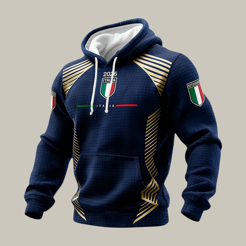 Italy 2026 FIFA World Cup Hoodie World Cup Apparel Soccer Lover Present Ideas