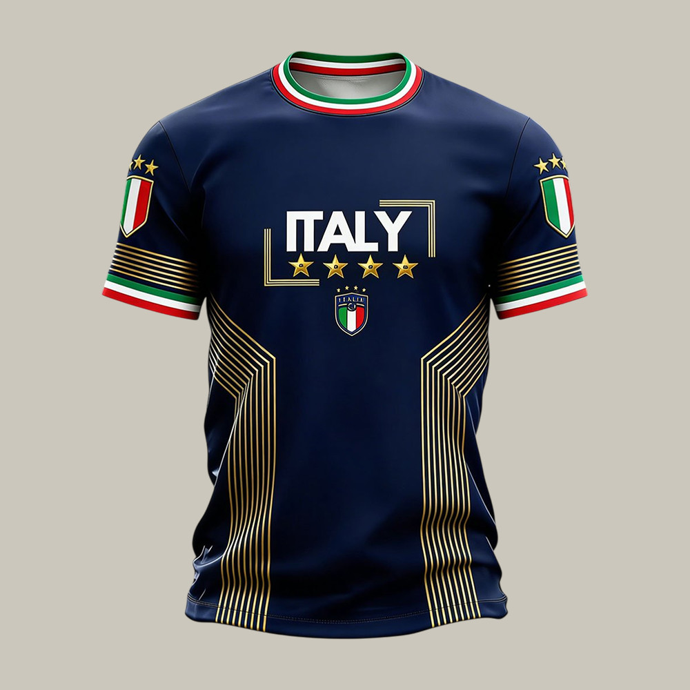 Italy 2026 FIFA World Cup T-Shirt Game Day Soccer Fan Merch Present For Father's Day