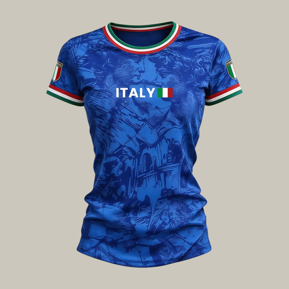 Italy 2026 FIFA World Cup T-Shirt Soccer Fan Merch Mother's Day Gift For Wife
