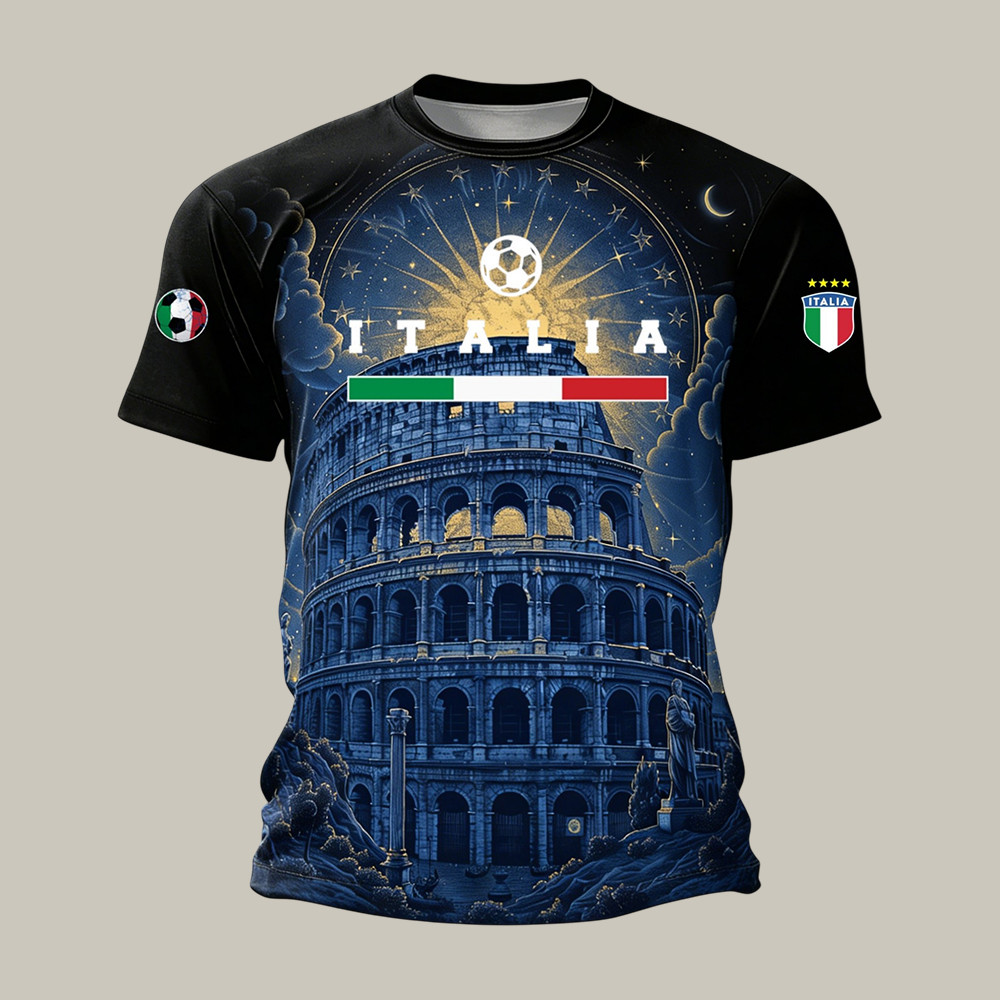 Italy 2026 FIFA World Cup T-Shirt World Cup 2026 Shirt Football Lover Gift For Dad