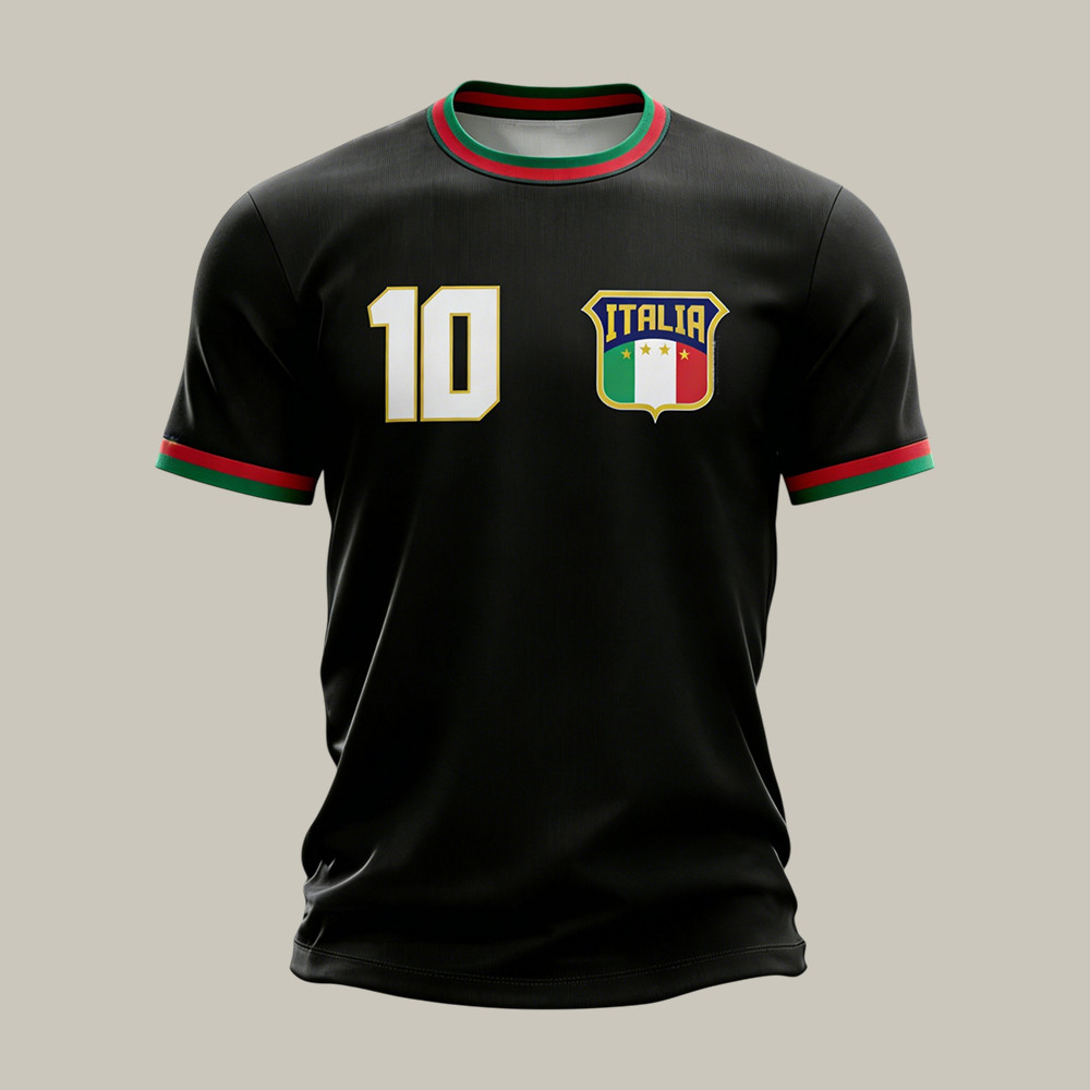 Italy FIFA World Cup 2026 10 T-Shirt 2026 World Cup Clothes Soccer Lover Gift For Fans