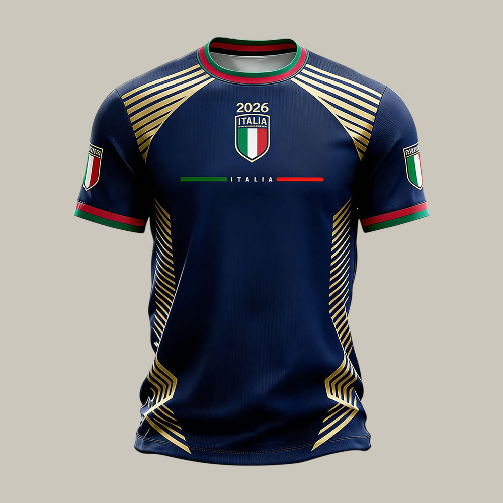 Italy FIFA World Cup 2026 T-Shirt 2026 World Cup Clothes Present For Huge Fans