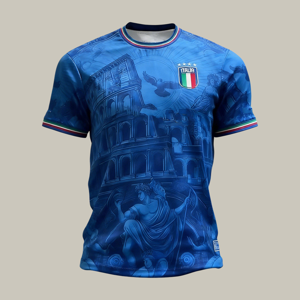 Italy FIFA World Cup 2026 T-Shirt Italian National Football Shirt Fan Gift For Him