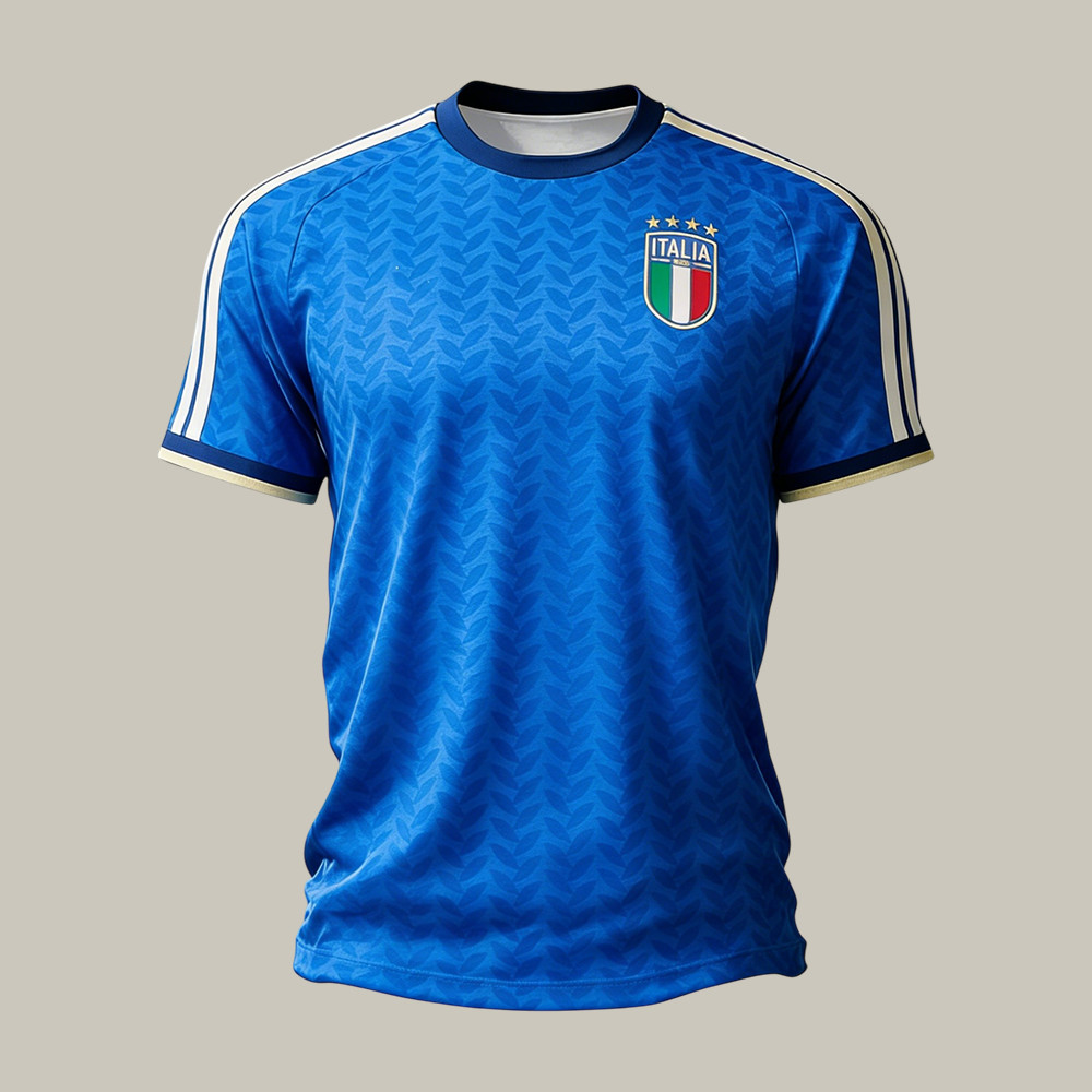 Italy FIFA World Cup 2026 T-Shirt Italy Home Football Shirt Fan Gift For Dad Birthday