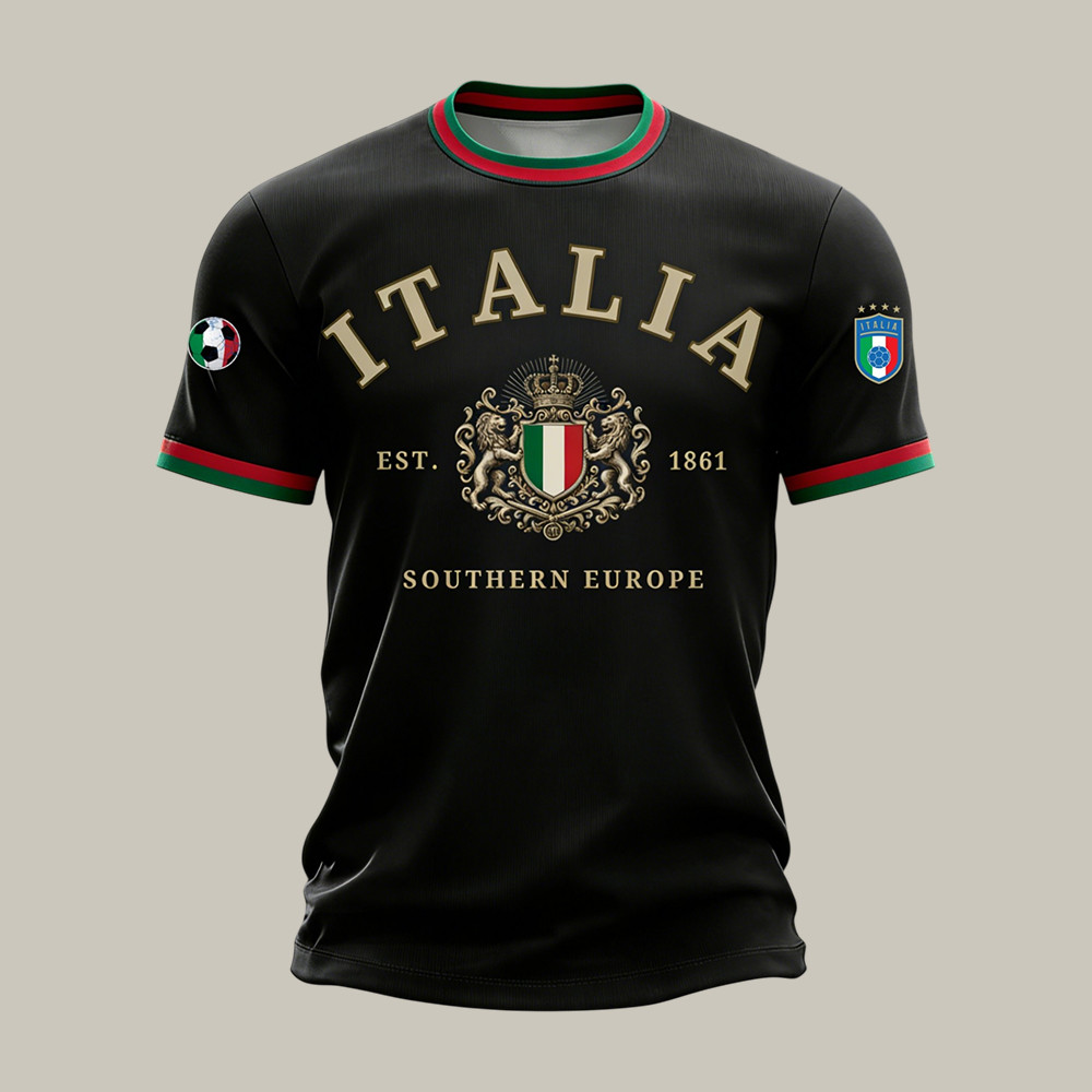 Italy FIFA World Cup 2026 T-Shirt World Cup Clothes Gift For Father's Day