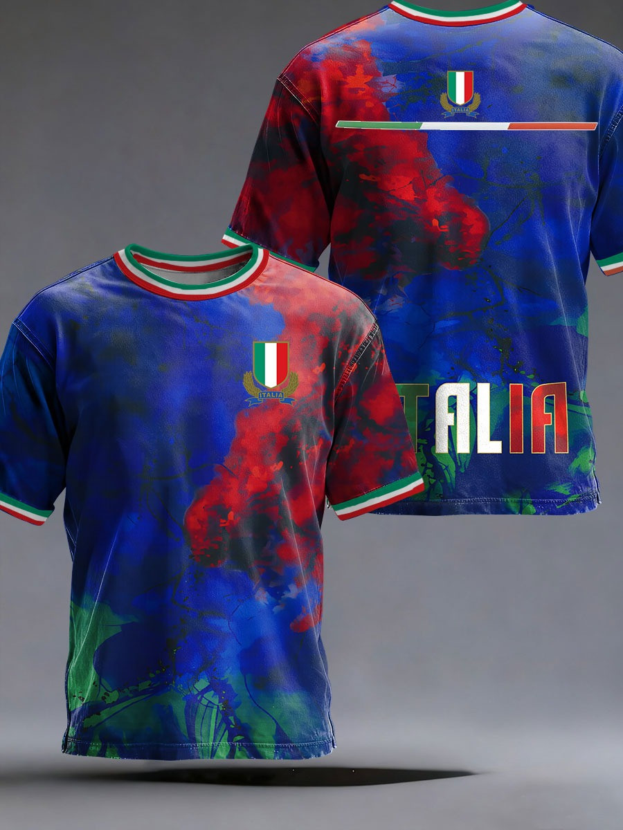 Italy Rugby League Shirt Match Day Apparel Six Nations Merch Gifts For Rugby Fans