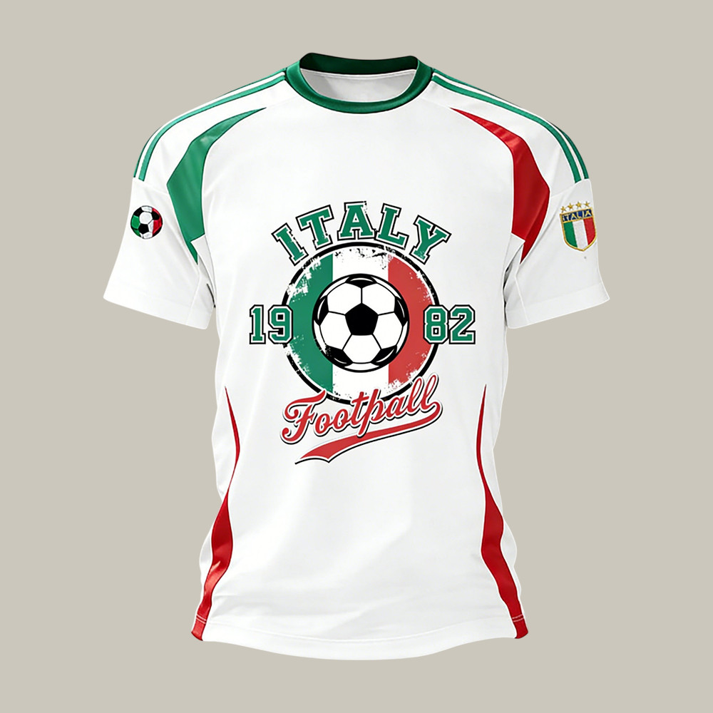 Italy Soccer Champions Football T-Shirt FIFA World Cup 2026 Clothes Good Gift For Fans