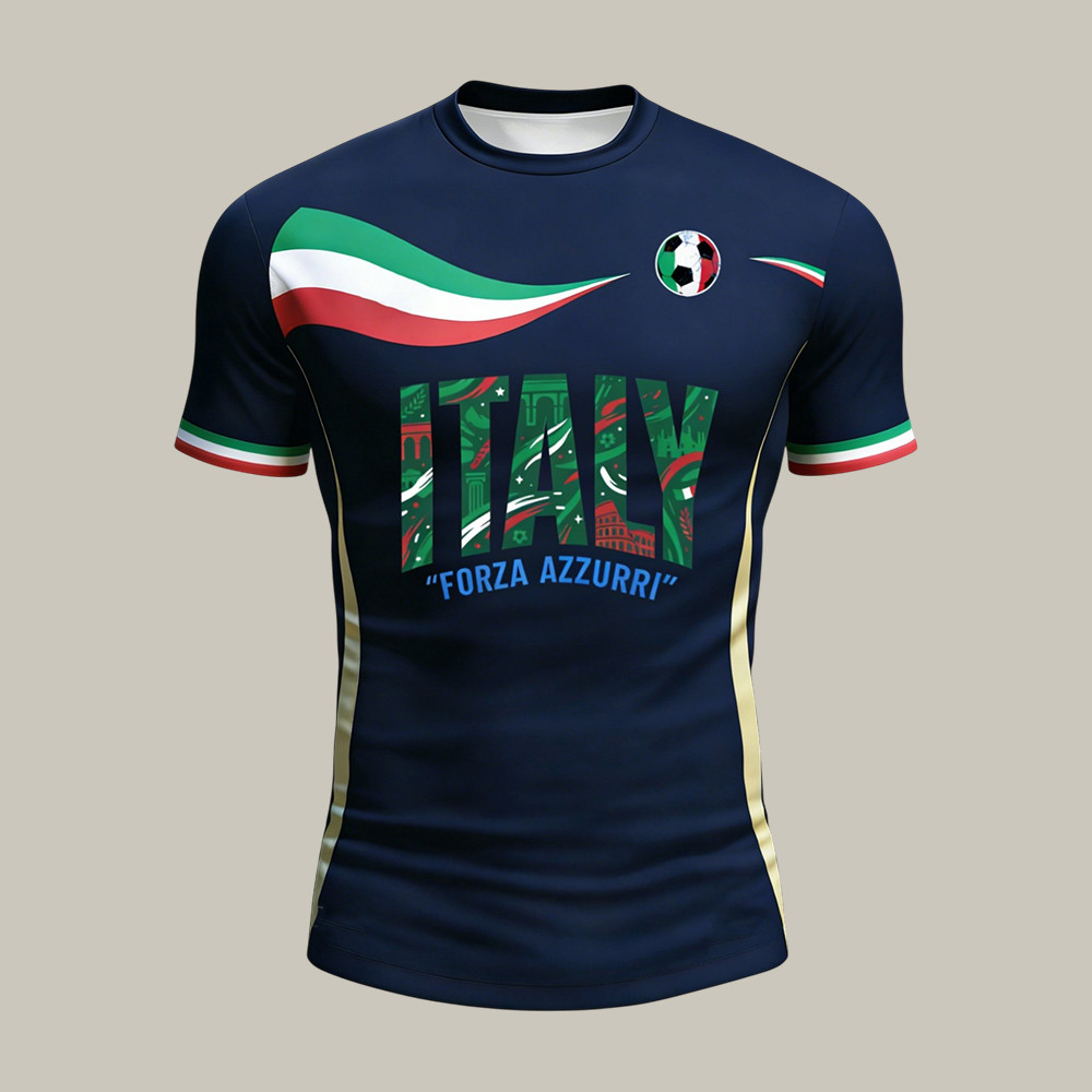 Italy World Cup 2026 Group Stage Matches T-Shirt Soccer Clothes Dame Day Gift For Mom