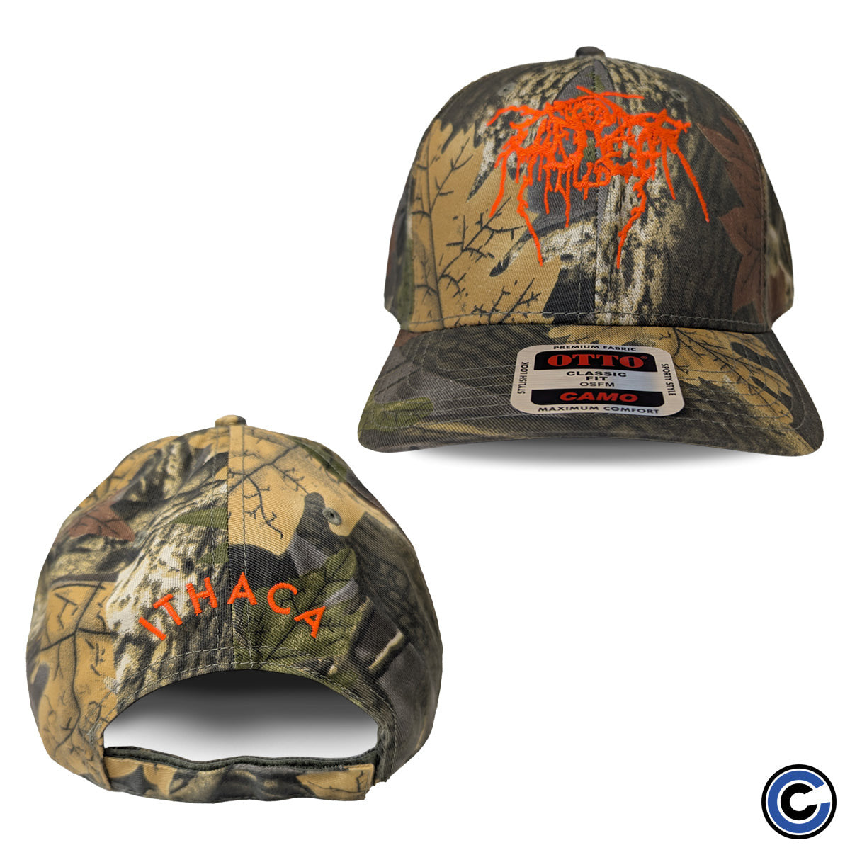 Ithaca Logo Camo Hat Gifts For Adult Son
