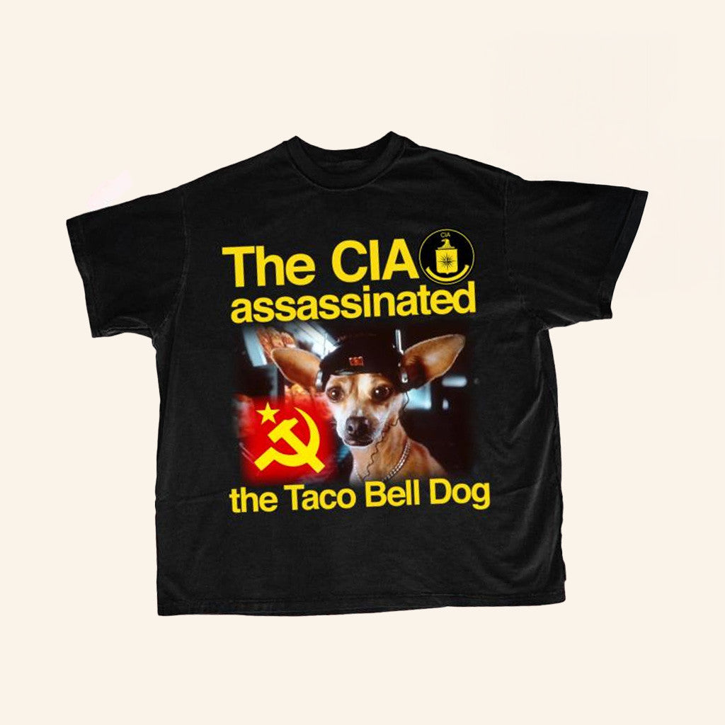 Itisbarelylegl Store Chihuahua Assassinated The Taco Bell Dog Shirt Gifts For Him Itisbarelylegl Store Chihuahua Assassinated The Taco Bell Dog Shirt Gifts For Him