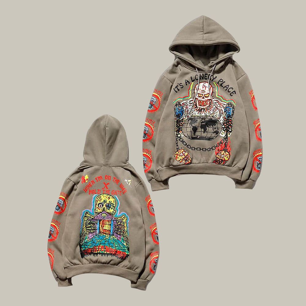 It's A Lonely Place Kanye West Hoodie Kanye West Hooded Sweatshirt Best Gift For Fans