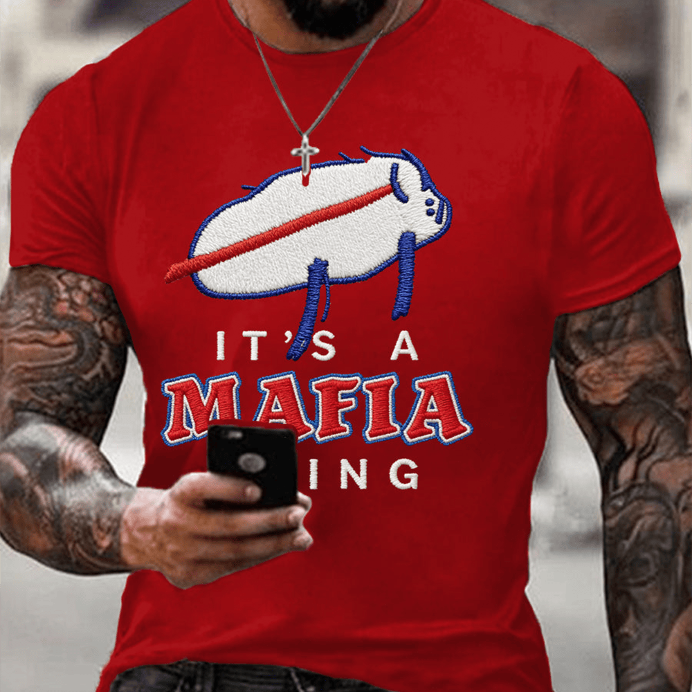 It's A Mafia Things Tee Shirt Game Day Football Clothes Gift Ideas For Husband