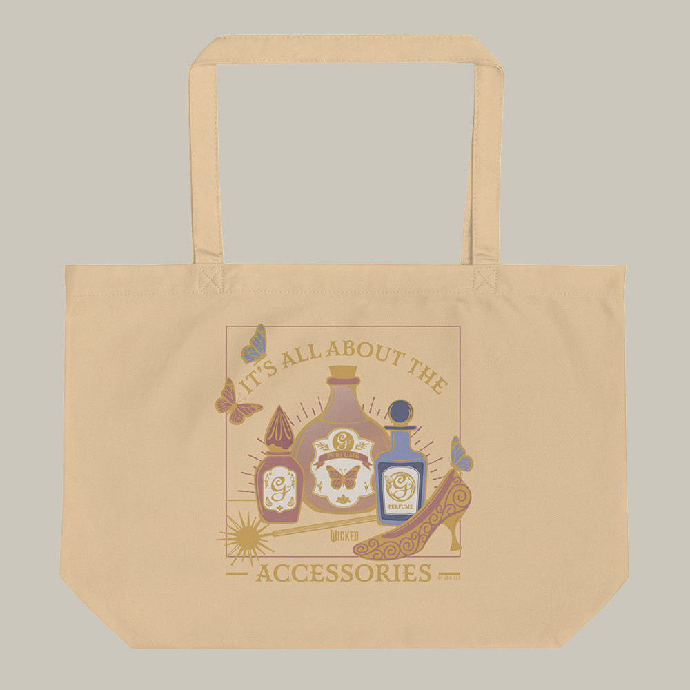 It's All About The Accessories Tote Bag AMC Wicked Merch Best Gifts For Wicked Enthusiasts