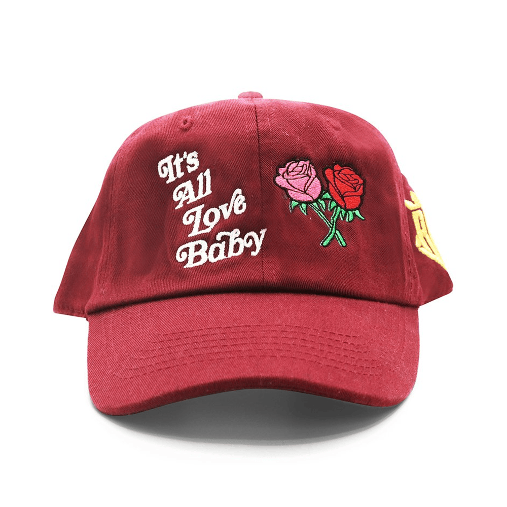 It's All Love Baby Dad Hat Red Fathers Day Gift From Daughter It's All Love Baby Dad Hat Red Fathers Day Gift From Daughter