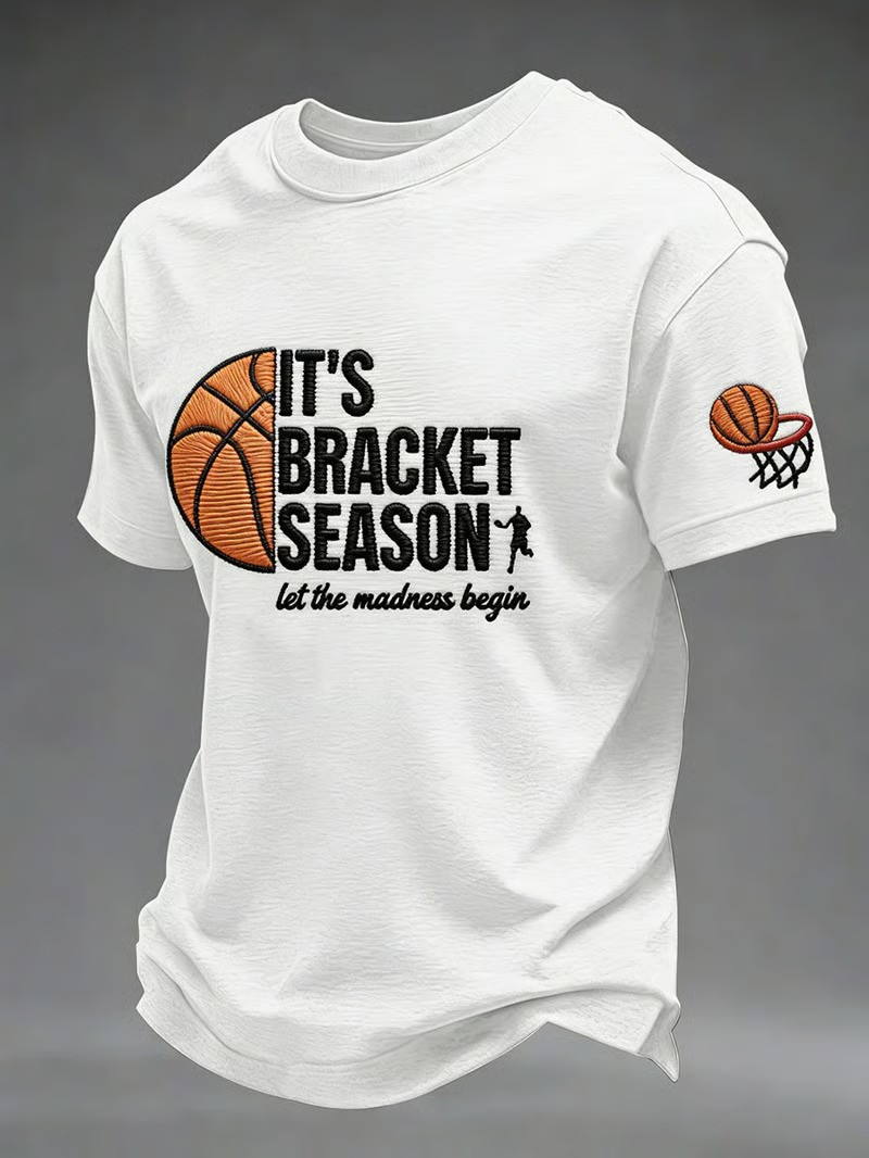 Its Bracket Season March Madness T-Shirt Basketball Tournament Fan Gear Best Gift For NCAA Fans