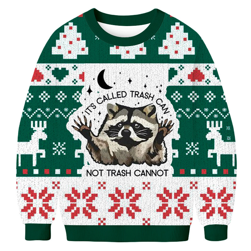 It's Called Trash Can Not Trash Cannot Christmas Ugly Sweater Christmas Apparel Cool Xmas Gift Ideas