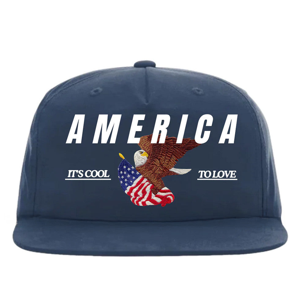It's Cool To Love America Hat Snapback US Eagle Patriotic Cap Cool Gifts For Dad It's Cool To Love America Hat Snapback US Eagle Patriotic Cap Cool Gifts For Dad