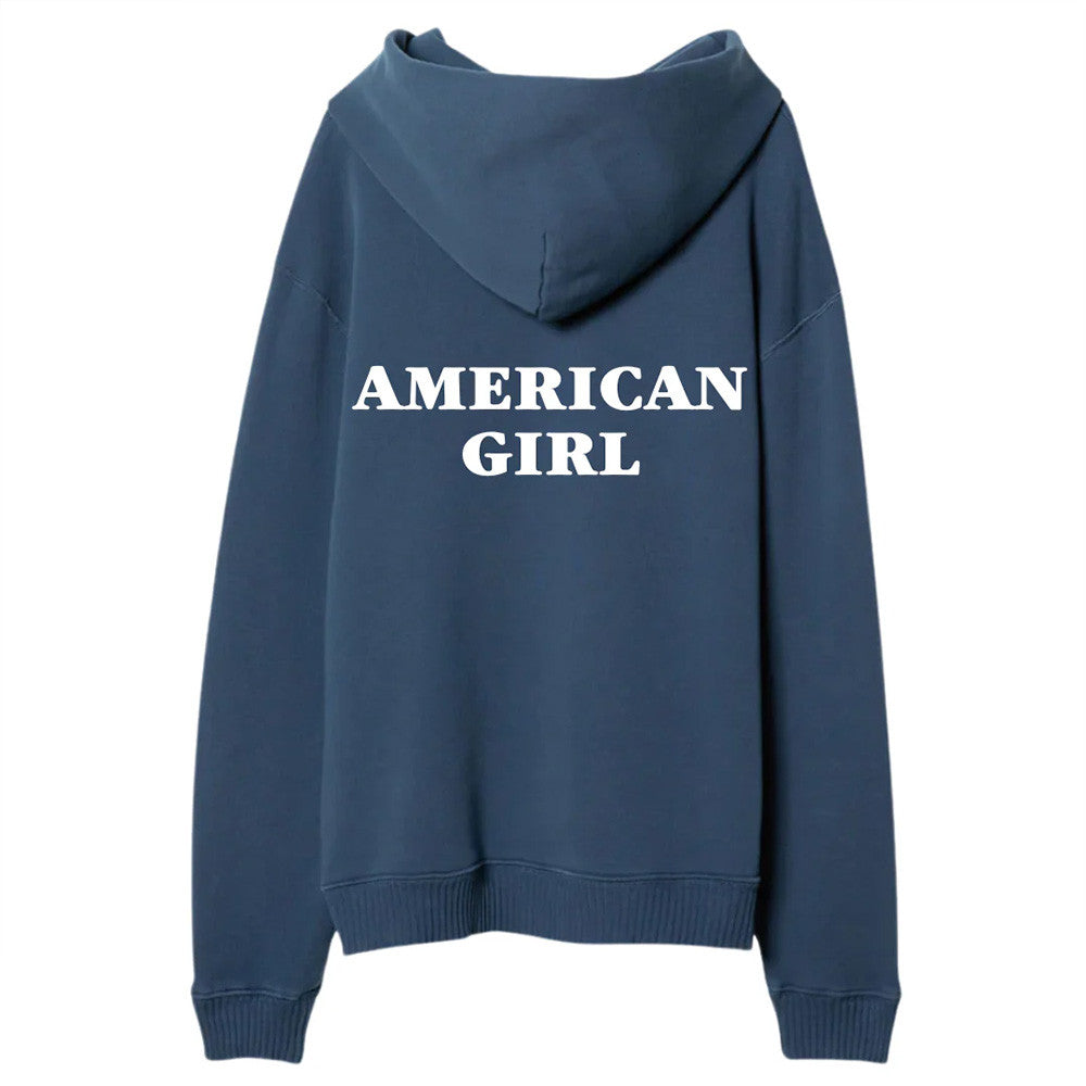 It's Cool To Love America Hoodie American Girl Hoodie Patrioric Gifts For Wife