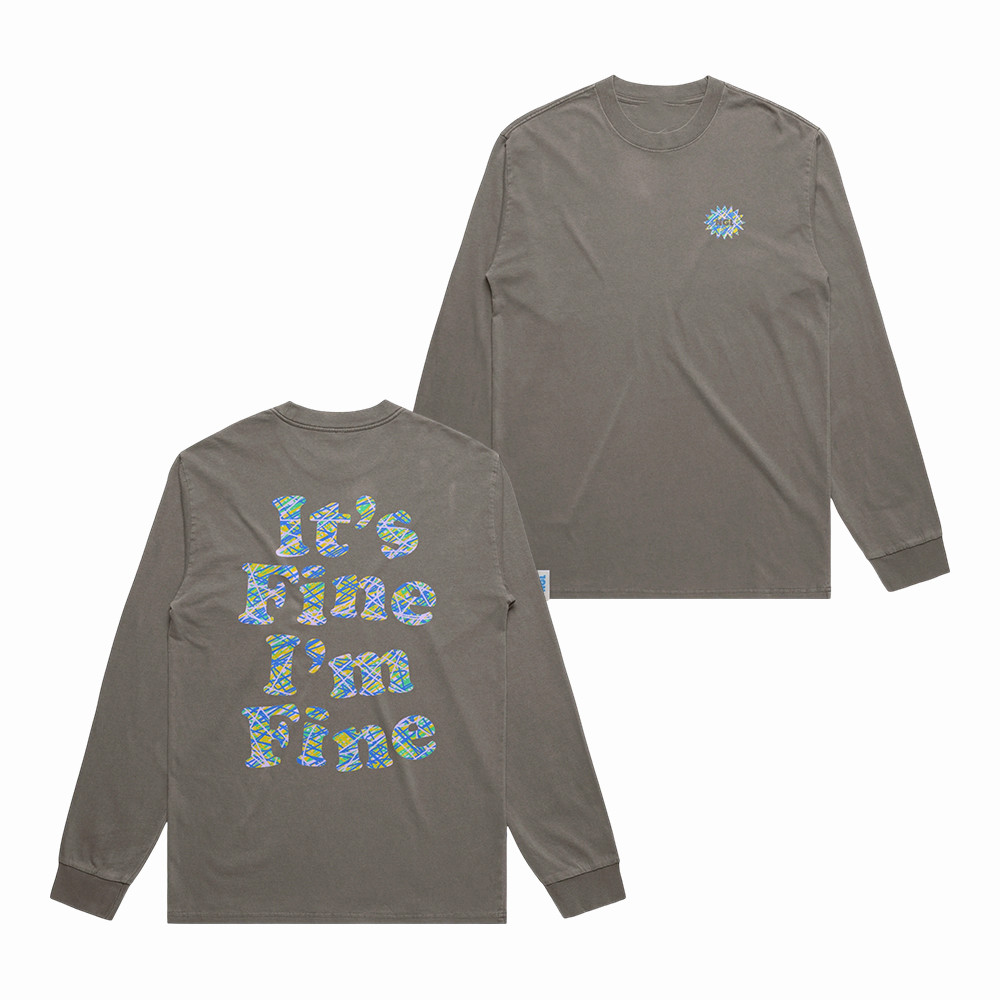 It's Fine I'm Fine Not Gonna Lie Long Sleeve Shirt Support Women's Sports Merch Gift For Wife