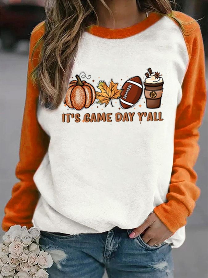It's Game Day Y'all Football Sweatshirt Game Day Apparel Football Game Day Gifts