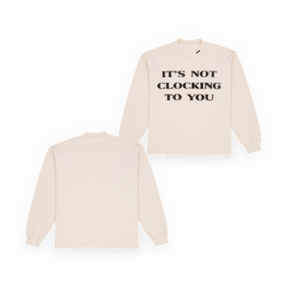 It's Not Clocking To You Justin Bieber Sweatshirt Justin Bieber Coachella 2026 Apparel Music Fan Gifts