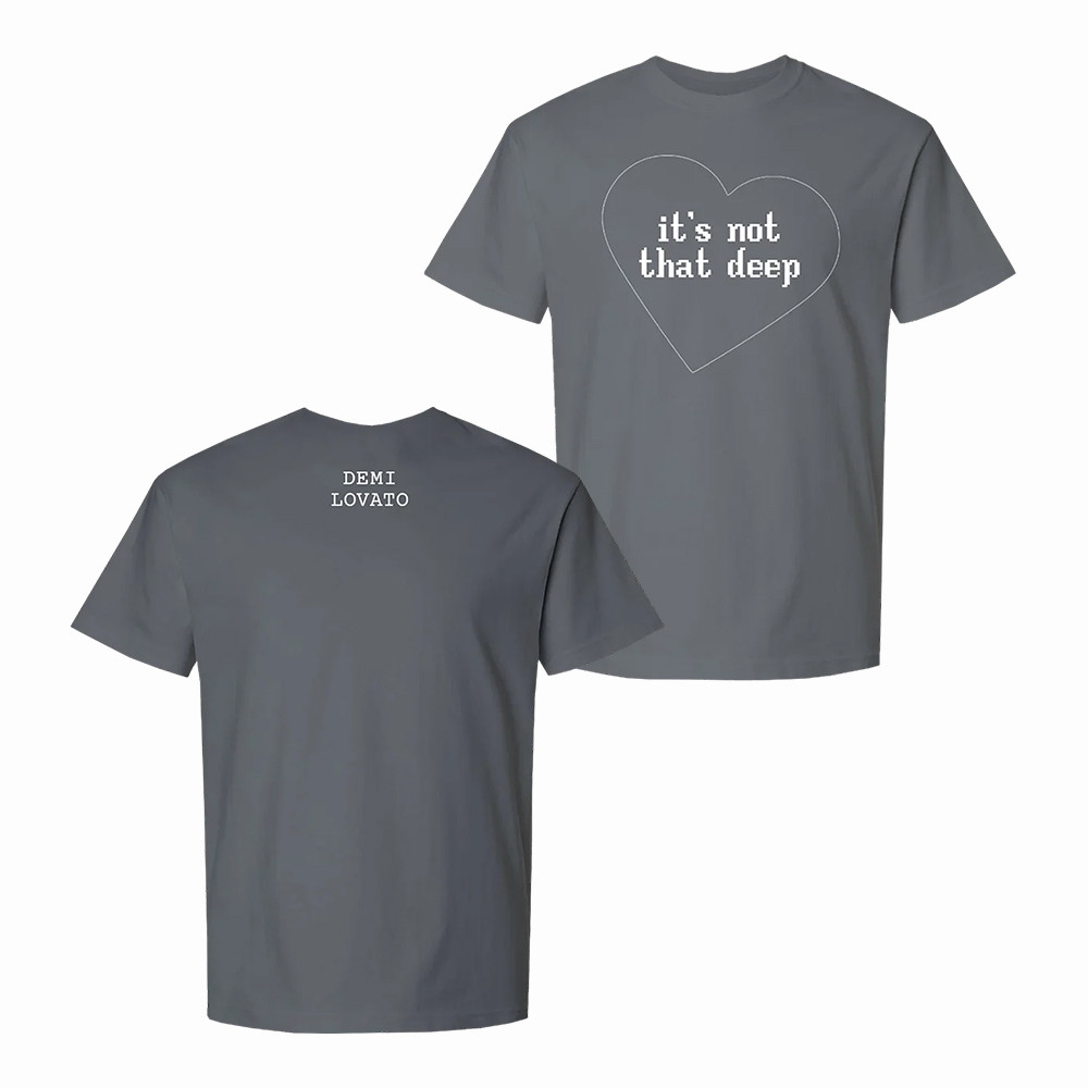 It's Not That Deep Album Demi Lovato T-Shirt Demi Lovato 2026 Merch Unique Gift For Boyfriend