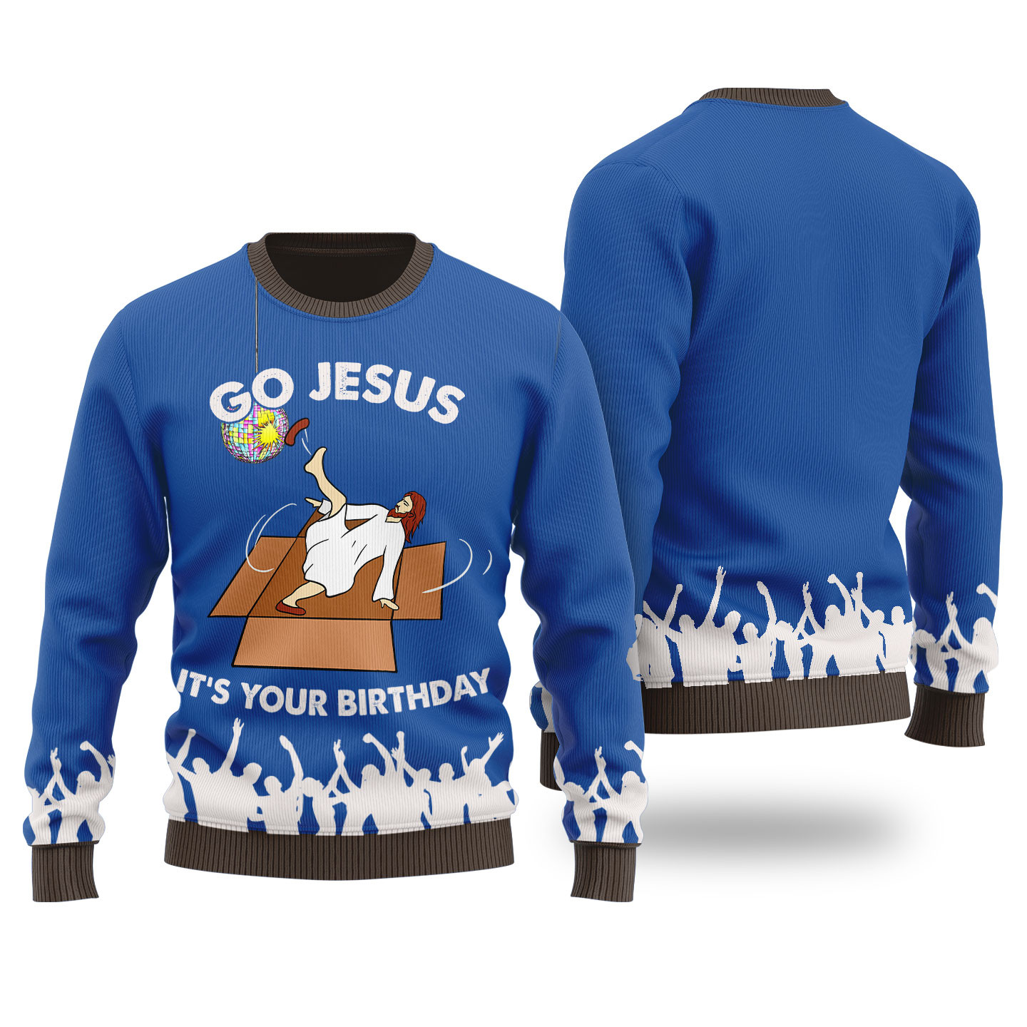 Its Your Birthday Jesus Womens Ugly Christmas Sweater Trending Christmas Merch Gift 2025 Collection
