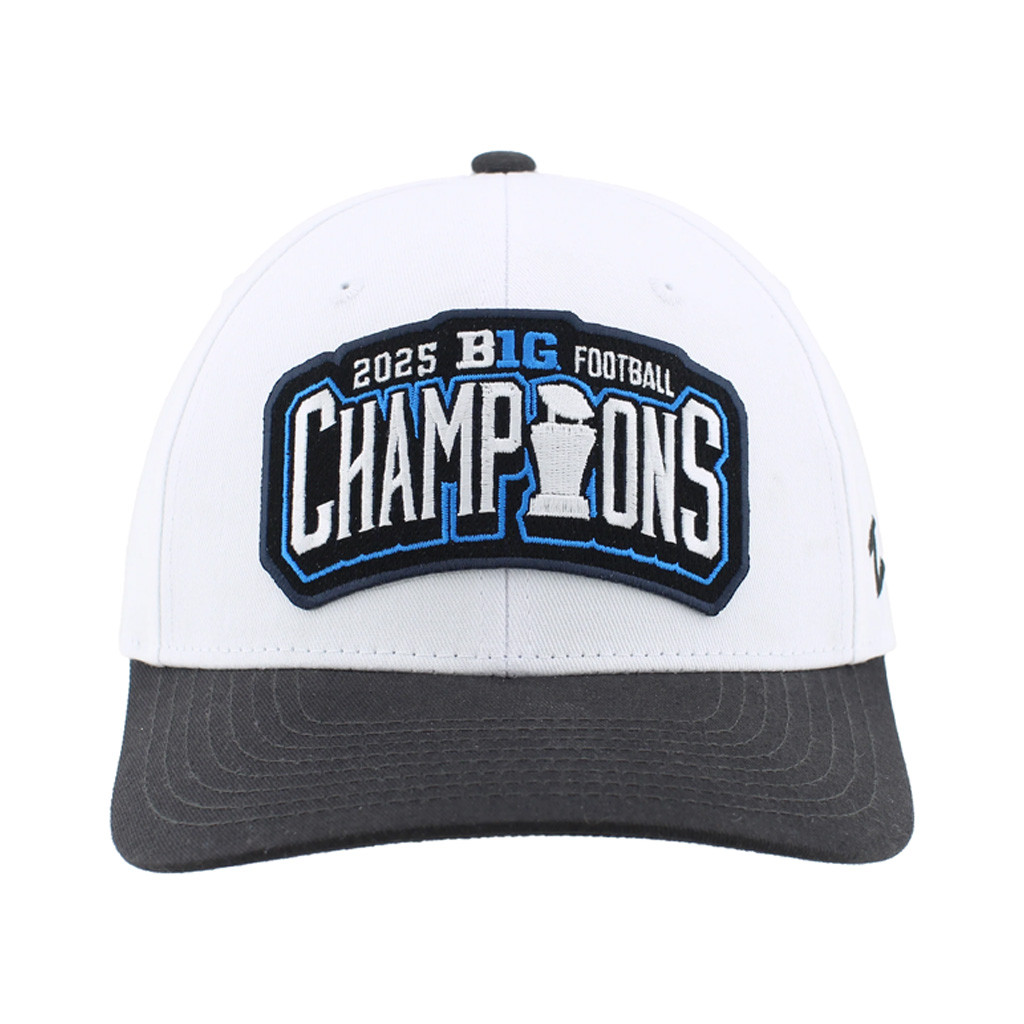 IU Big Ten Championship Hat Indiana Football Merch Big 10 Conference Champions Locker Room Hat