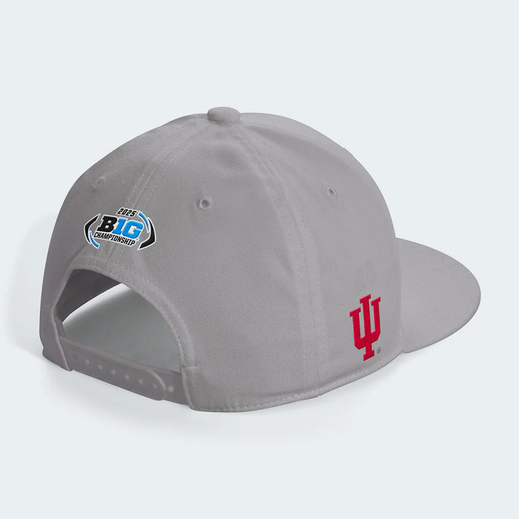 IU Big Ten Championship Hat Indiana Football Merch Big 10 Conference Champions Snapback Hat