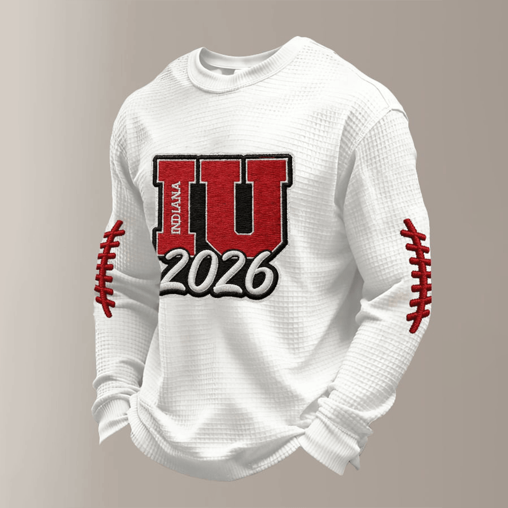 IU Football National Championship 2026 Long Sleeve Shirt Football Merch Gift For Men
