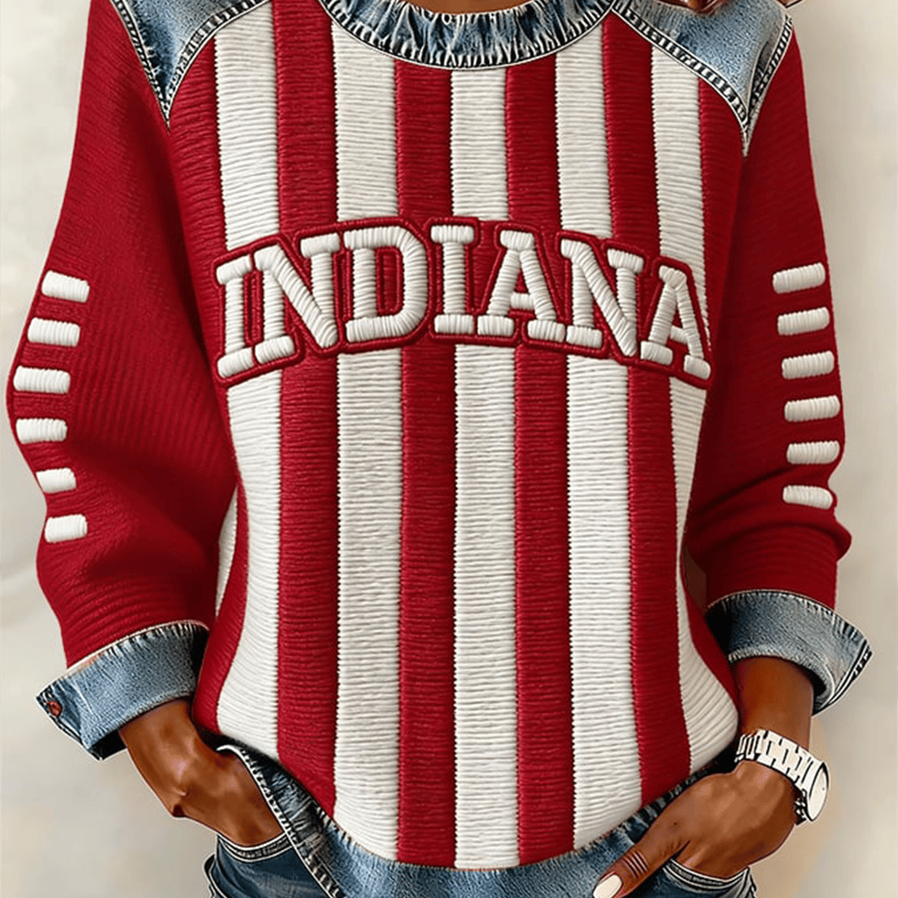 IU Football National Championship 2026 Sweatshirt Game Day Football Clothing Hoosiers Fan Gift