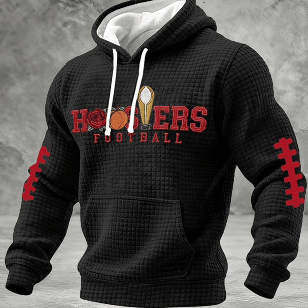 IU Football National Championship Hoodie Indiana Football Chaps Hoodie Game Day Gear