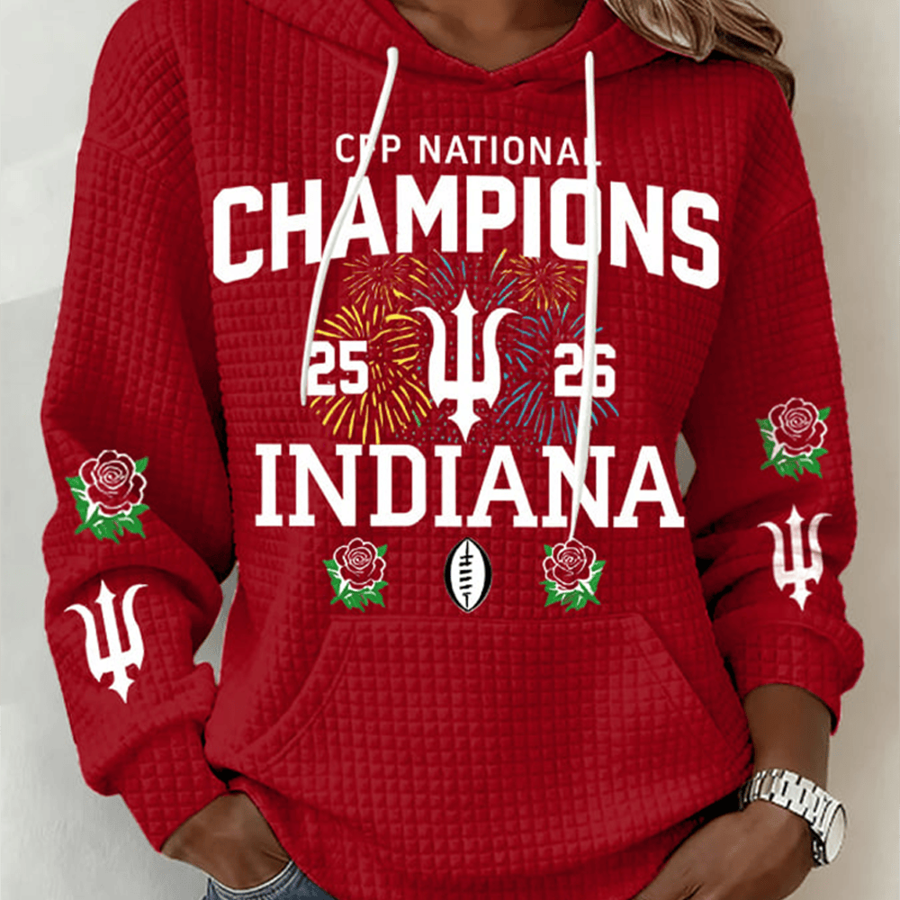 IU Football National Championship Hoodie IU Football National Championship Merch