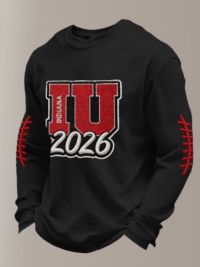 IU National Championship Merch Indiana National Champions Long Sleeve Shirt Gameday Shirts Black