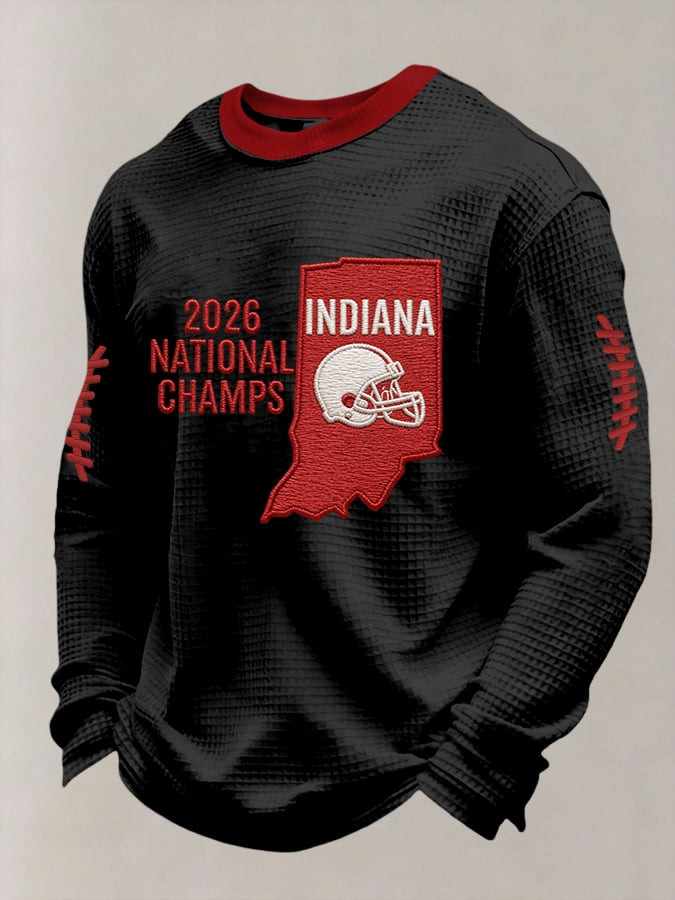 IU National Championship Merch Indiana National Champions Long Sleeve Shirt Indiana Football Gift