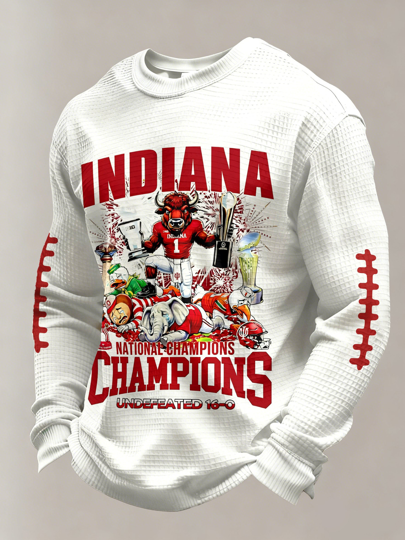IU National Championship Merch Indiana National Champions Long Sleeve Shirt Indiana Football Merch IU National Championship Merch Indiana National Champions Long Sleeve Shirt Indiana Football Merch
