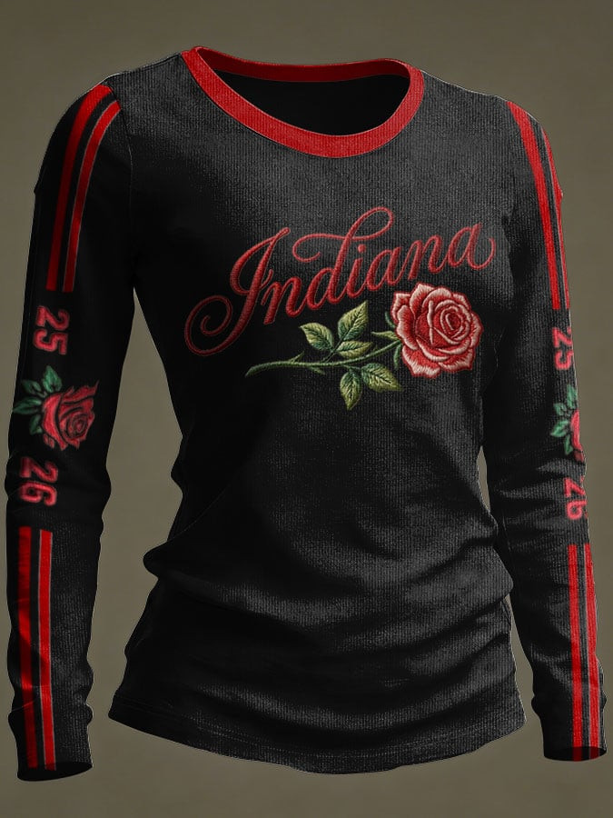 IU National Championship Merch Indiana National Champions Long Sleeve T-Shirt Gifts For Wife