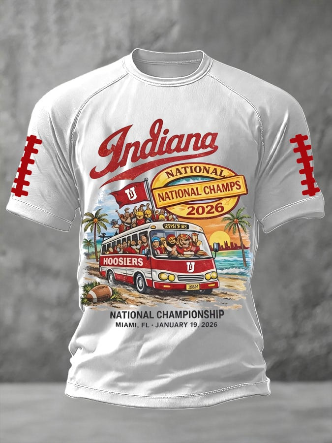 IU National Championship Merch Indiana National Champions Shirt Football Fan Gift Ideas