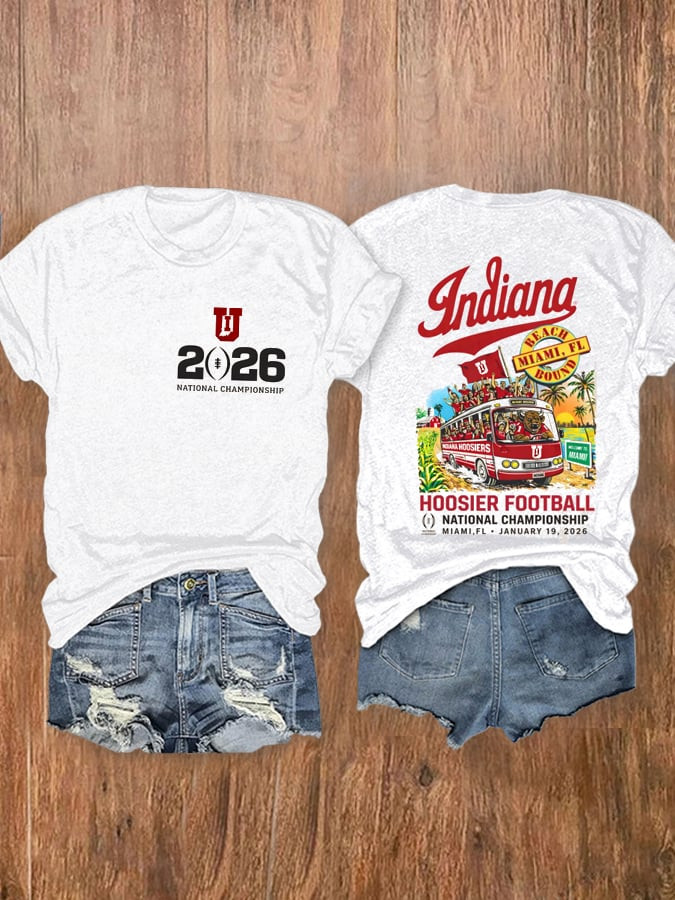 IU National Championship Merch Indiana National Champions Shirt Game Day Women's Apparel IU National Championship Merch Indiana National Champions Shirt Game Day Women's Apparel