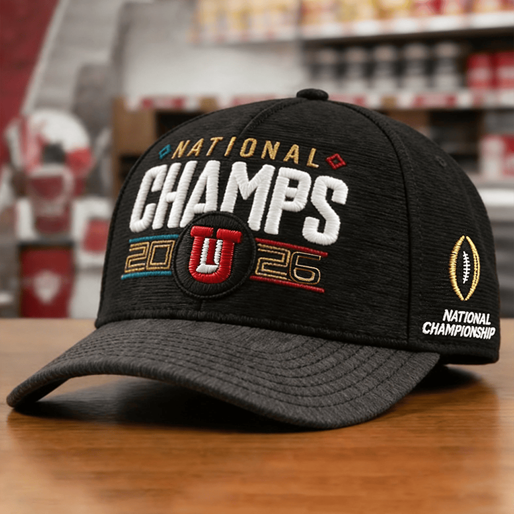IU National Champs 2026 Hat Indiana Hoosiers Champs Baseball Cap Gift For Fans