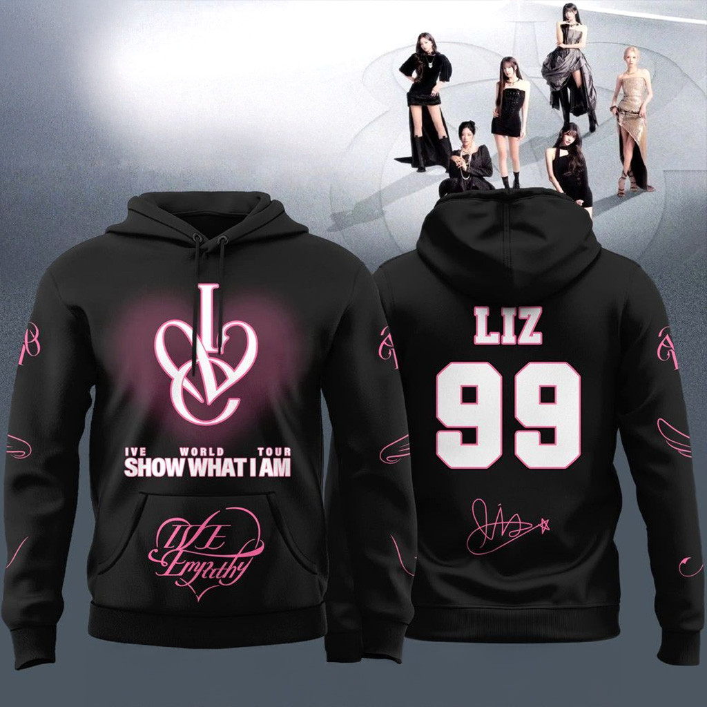 IVE World Tour Show What I Am Hoodie Liz 99 IVE Merch Gifts For Girlfriend