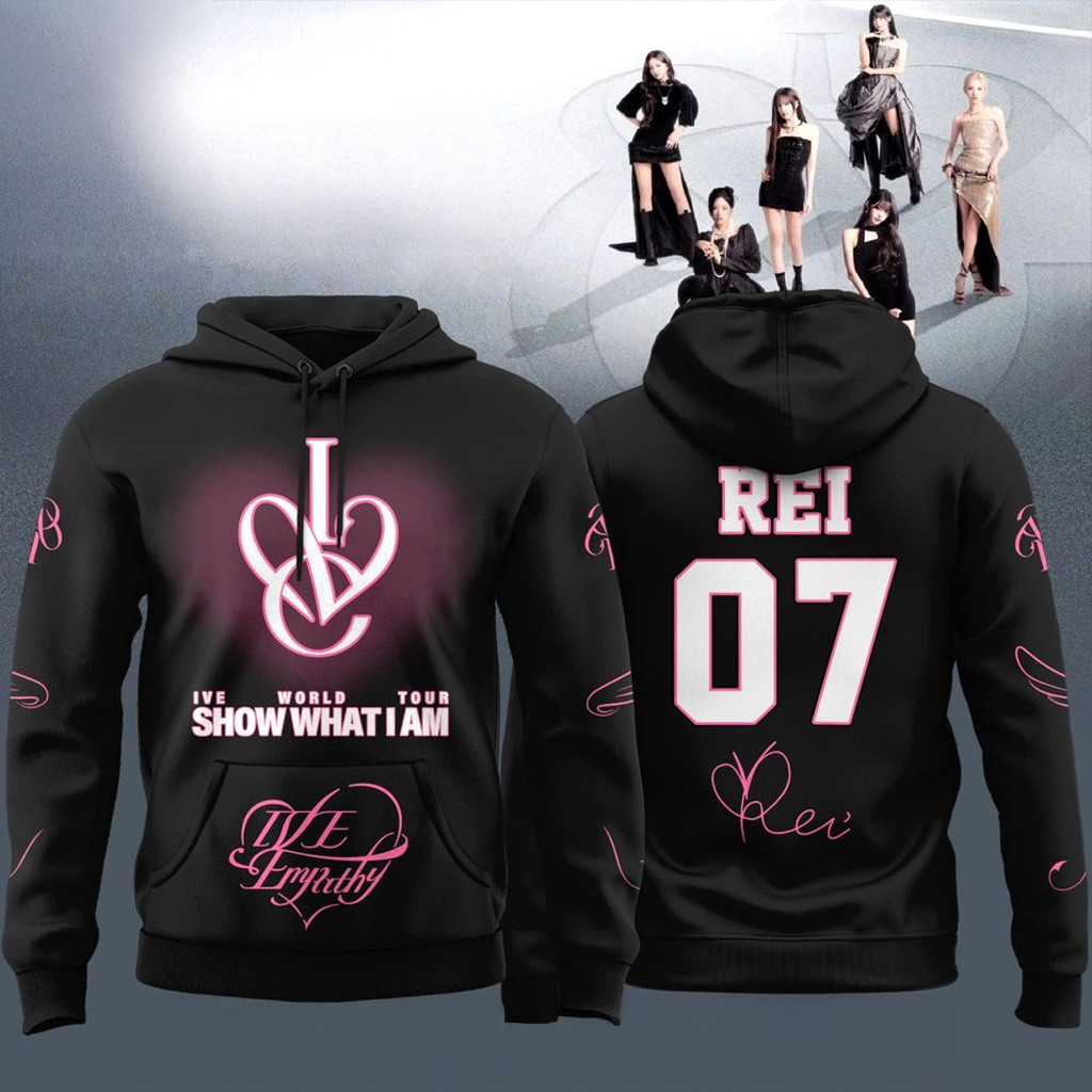 IVE World Tour Show What I Am Hoodie Rei 07 IVE Merch Gifts For Sister